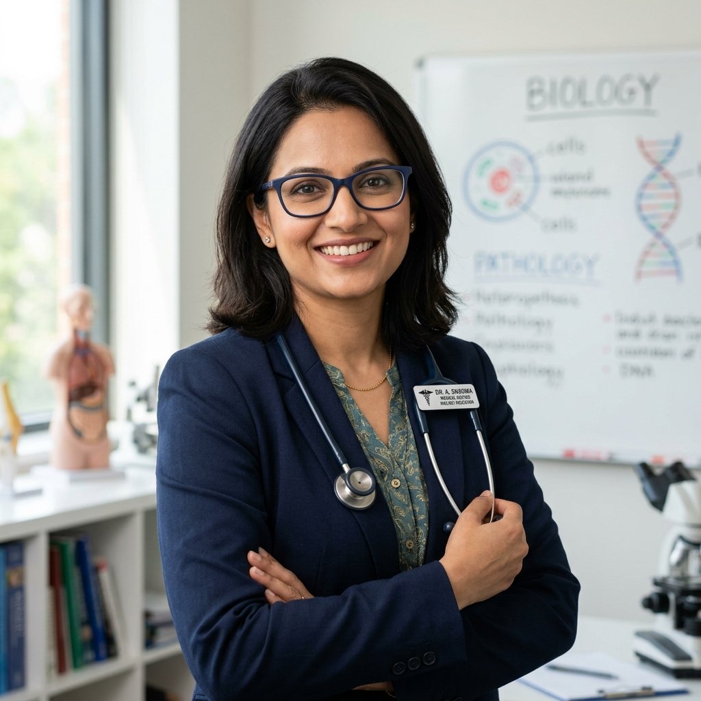 Dr. Anita Verma — NEET Biology Specialist